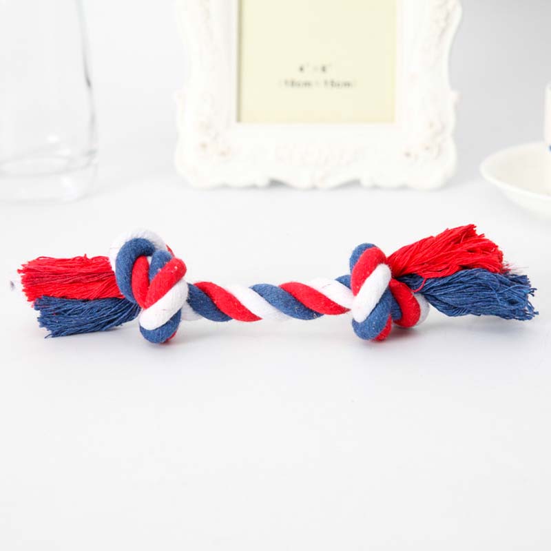 Cotton Double Rope Knot Pet Toy